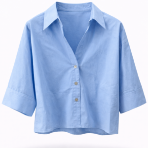 Chemise PEGGY F13 bleu ciel