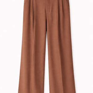 Pantalon marron pince