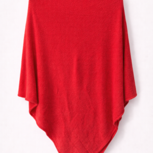 Poncho ALIX TU F19 rouge