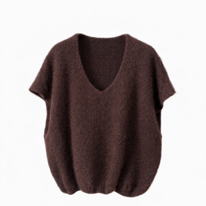 Pull NORA marron chocolat