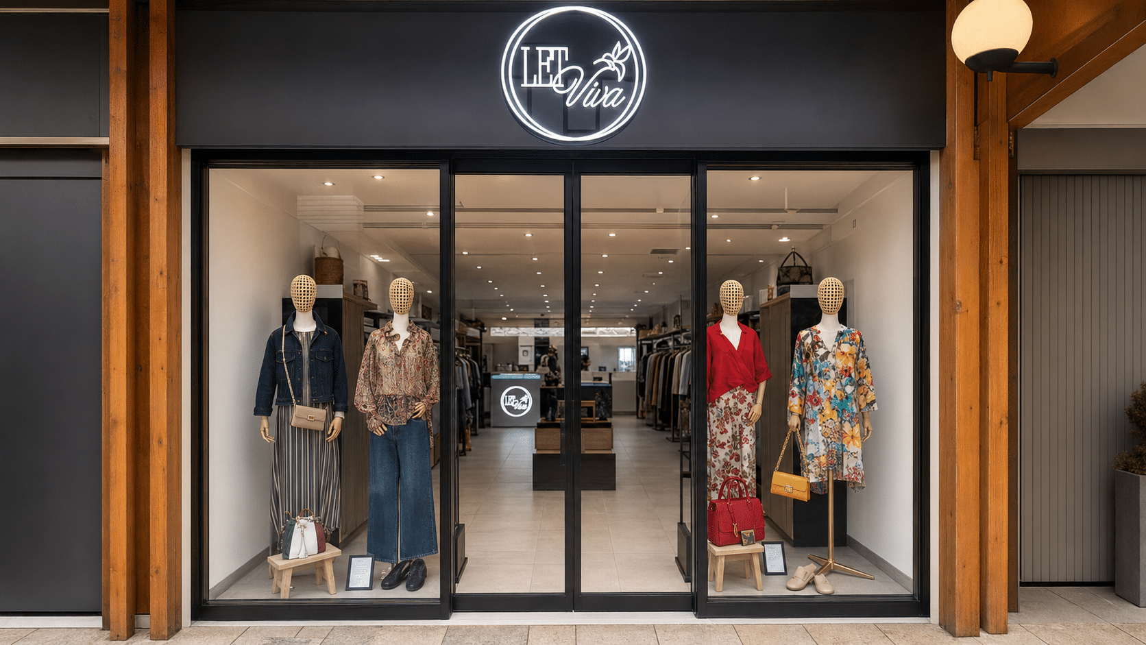 Vitrine de la boutique LET VIVA à Vernouillet